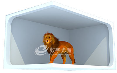 裸眼3d原創視頻在城市景觀亮化的應用