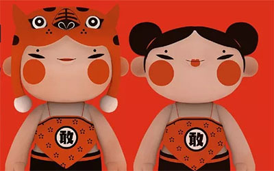 敢當(dāng)娃娃是泰山標(biāo)志性文創(chuàng)形象，泰吉祥、泰如意 泰山裸眼3D大屏廣告投放18611169826